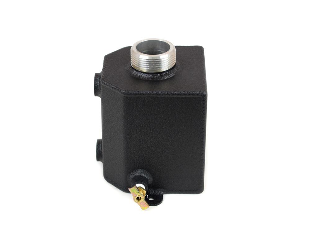 Canton Racing Supercharger Coolant Tanks 80-242BLK Tanks, Aluminum, Black Powdercoated, Two 1/2 in. NPT Fittings On Tank, Kenne Bell, Each thumbnail 3