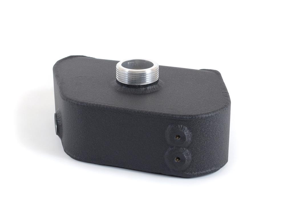 Canton Racing Products Supercharger Coolant Tanks 80-243BLK ALUM SUPERCHARGER TANK, FLAT FOR KENNE BELL KITS - BLACK PWD COAT