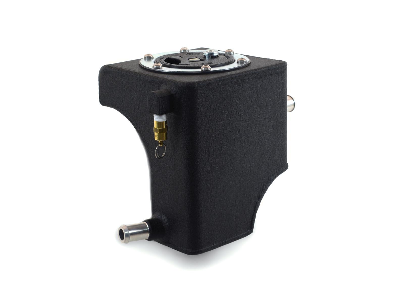 Canton Racing Supercharger Coolant Tanks for 2011-2014 MUSTANG - 80-246GTBLK Recovery Tank, Coolant, Aluminum, Black Powdercoated, Ford, Each
