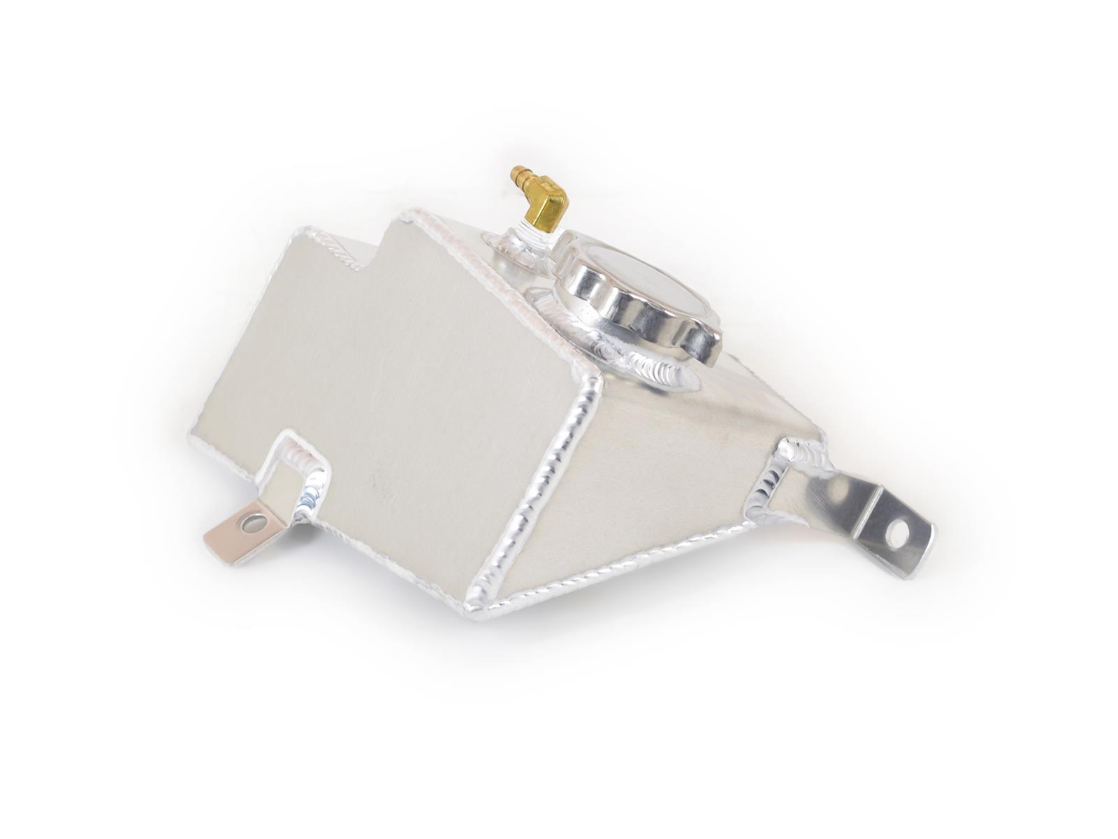 Canton Racing Coolant Expansion and Recovery Tanks for 1990-1997 MIATA - 80-275 Tank, Rectangular, Aluminum, Natural, Recirculating, Mazda, 1.6L, 1.8L, Each thumbnail 3