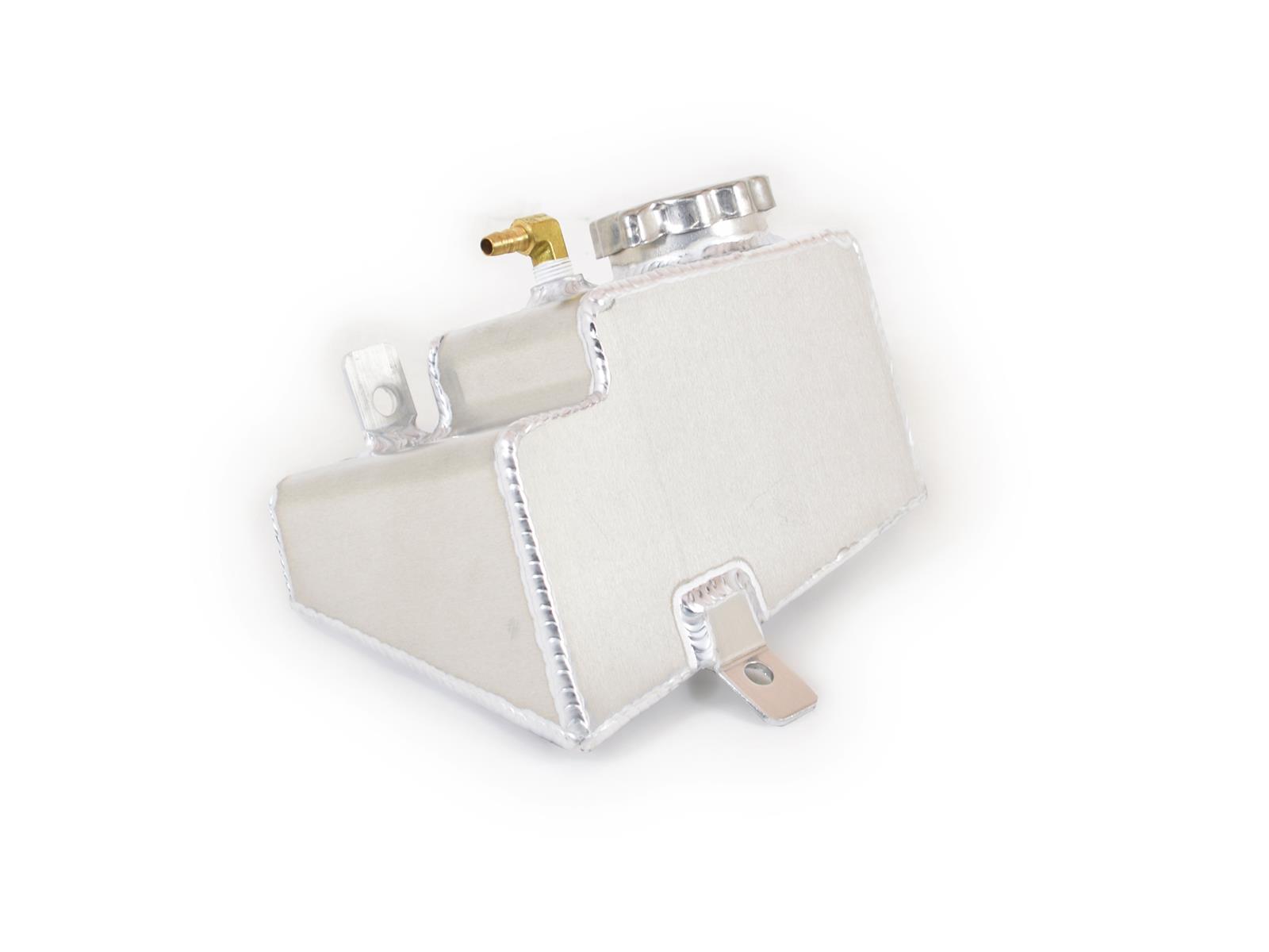 Canton Racing Coolant Expansion and Recovery Tanks for 1990-1997 MIATA - 80-275 Tank, Rectangular, Aluminum, Natural, Recirculating, Mazda, 1.6L, 1.8L, Each thumbnail 2