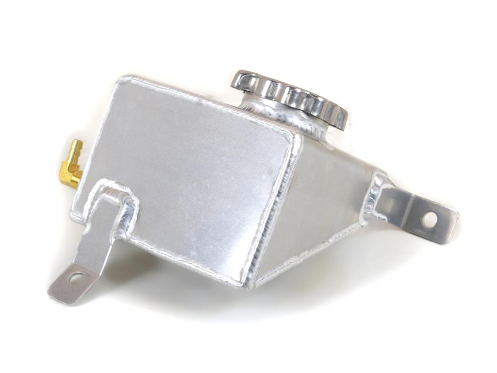 Canton Racing Coolant Expansion and Recovery Tanks for 1999-2005 MIATA - 80-276 Tank, Rectangular, Aluminum, Natural, Recirculating, Mazda, 1.8L, Each