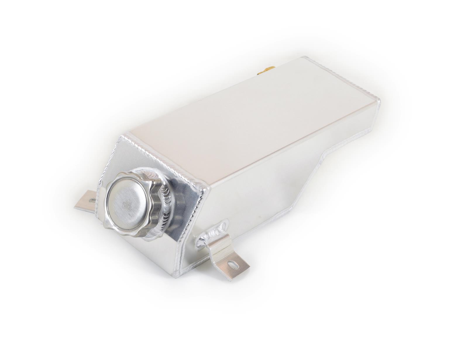 Canton Racing Coolant Expansion and Recovery Tanks 80-290 Tank, Rectangular, Aluminum, Natural, Jeep, Each thumbnail 3