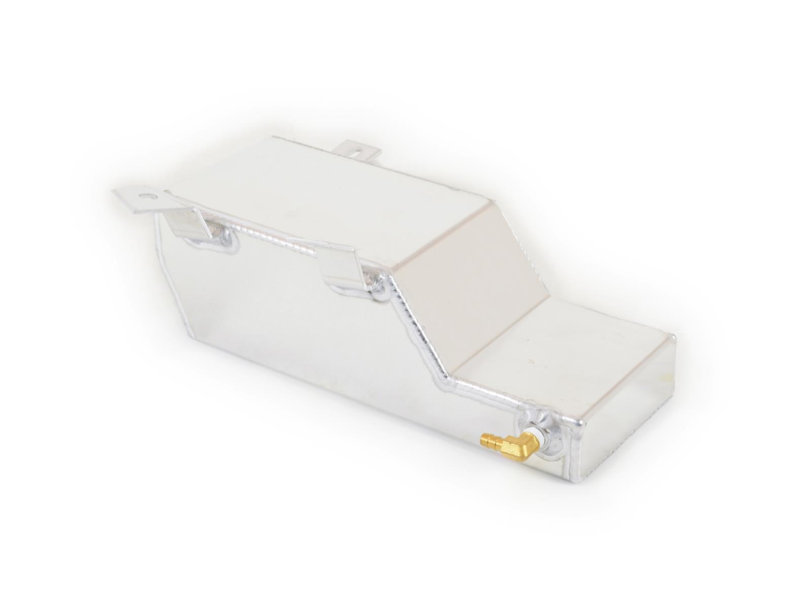Canton Racing Coolant Expansion and Recovery Tanks 80-290 Tank, Rectangular, Aluminum, Natural, Jeep, Each thumbnail 5