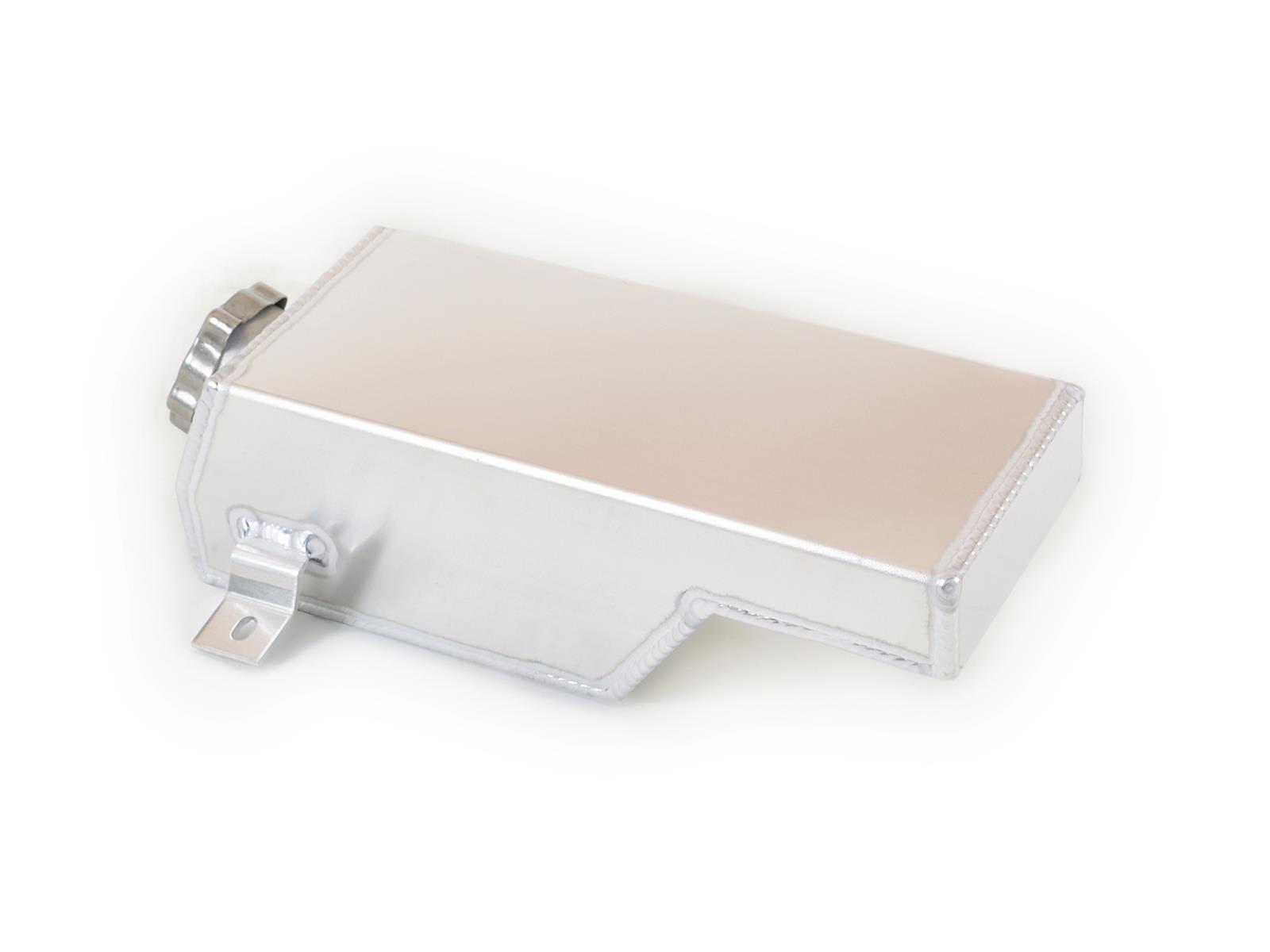 Canton Racing Coolant Expansion and Recovery Tanks 80-290 Tank, Rectangular, Aluminum, Natural, Jeep, Each thumbnail 4