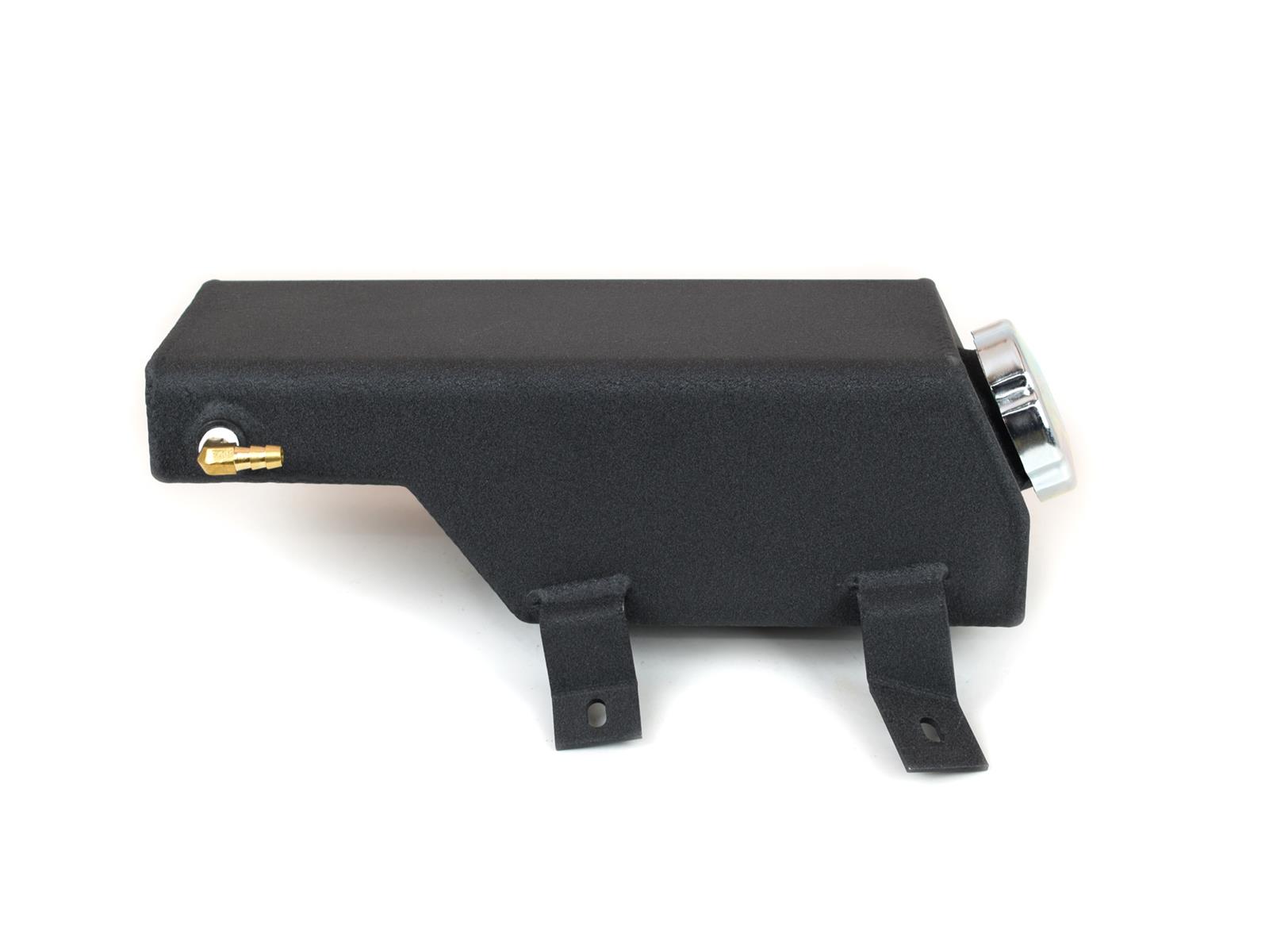 Canton Racing Coolant Expansion and Recovery Tanks 80-290BLK ALUMINUM COOLANT TANK, 81-95 JEEP CJ & WRANGLER