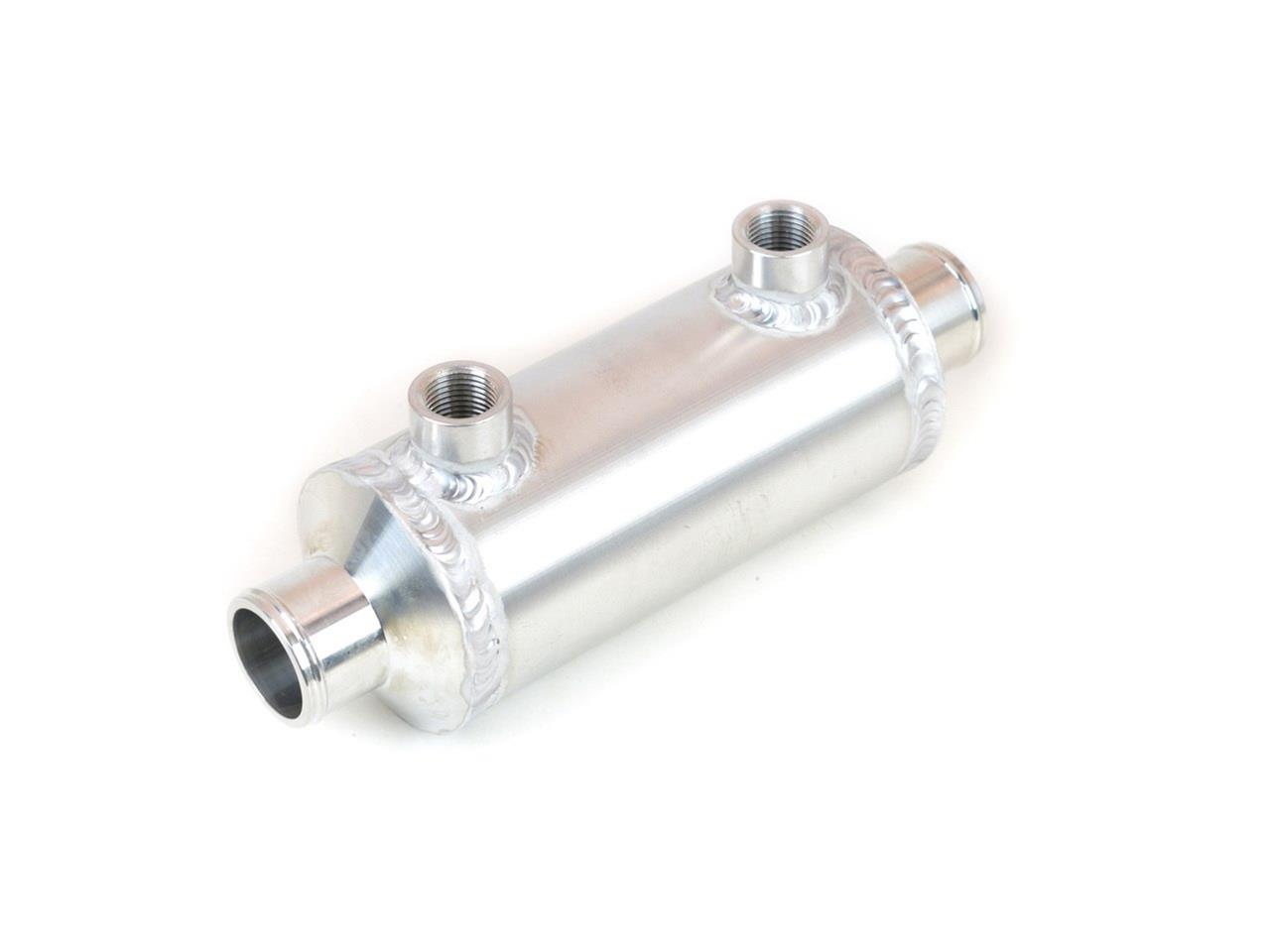 Canton Racing Aluminum Tube Heat Exchangers 82-140 Exchanger, Aluminum, Single Pass, 3 in. Diameter, 4 in. Length, Each thumbnail 7