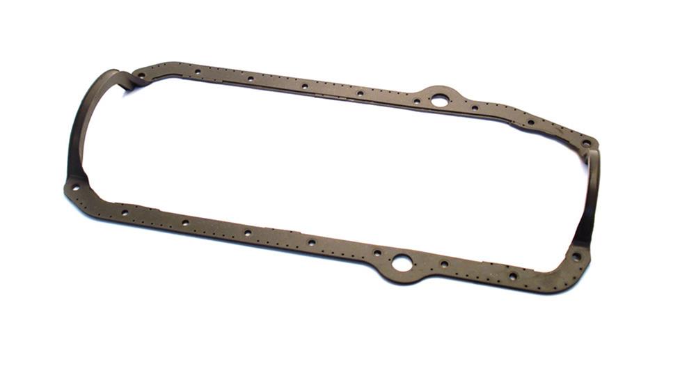 Canton Racing Oil Pan Gaskets 88-100 Gasket, Rubber/Steel Core, Chevy, Small Block, Thick Front Seal, Kit