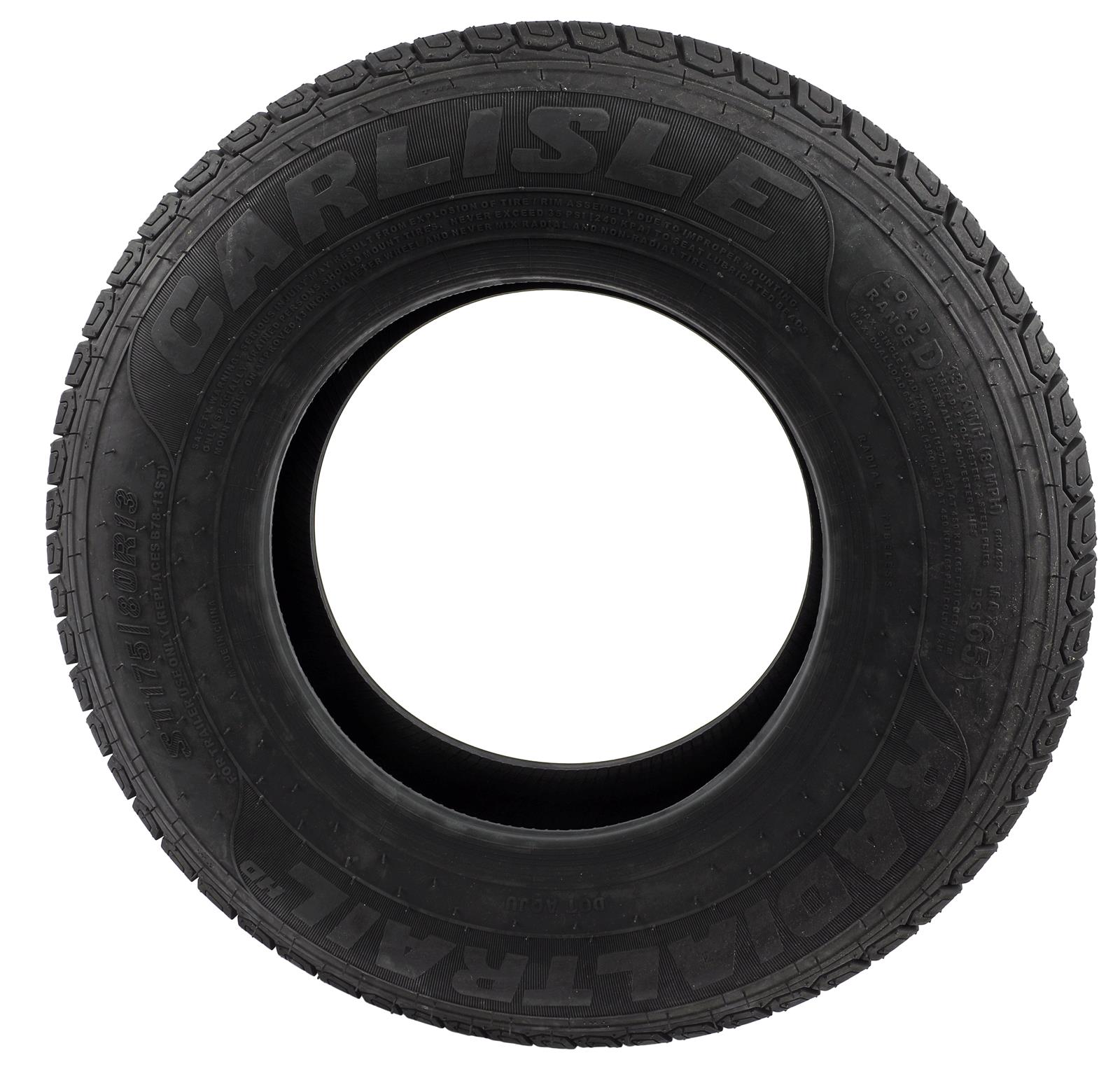 Carlisle Tire and Wheel Company 6H04521 Carlisle Radial Trail HD Tires