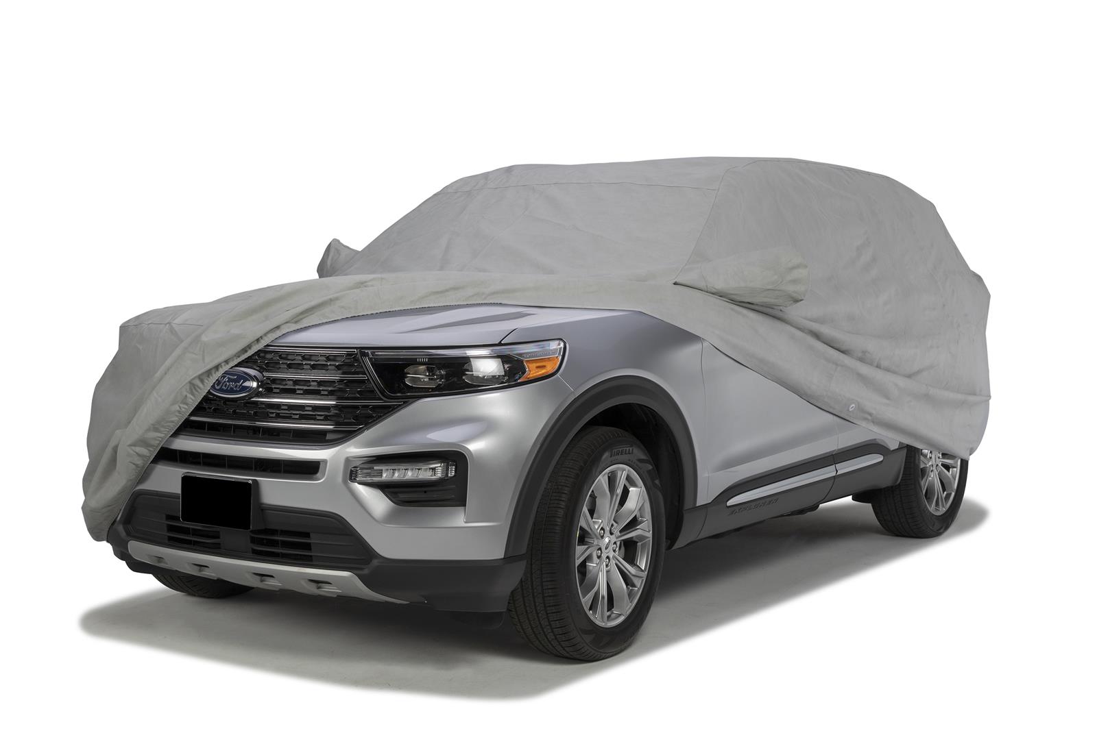 Covercraft Custom-Fit 3-Layer Moderate Climate Car Covers for 2021-2026 BRONCO - C18598MC Custom Cover Gray thumbnail 3