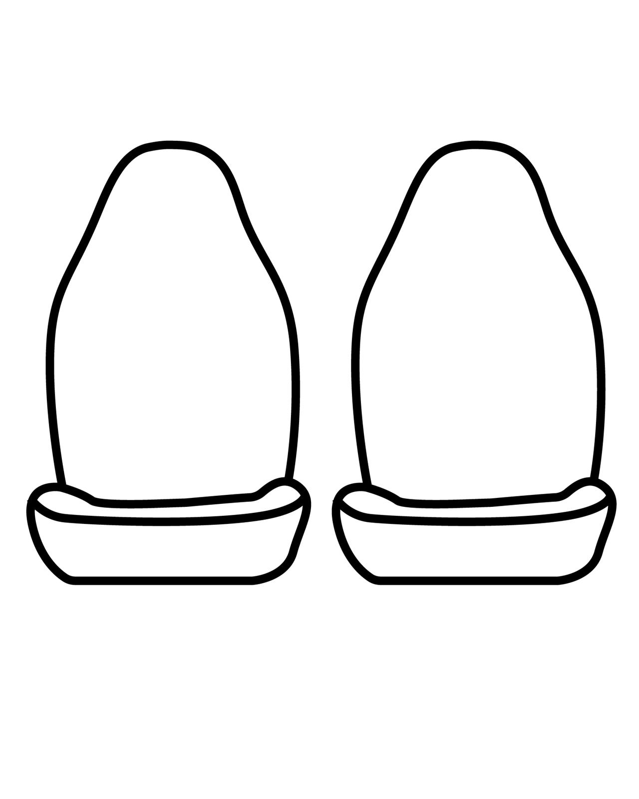Covercraft 1996-01 Jeep Cherokee Carhartt SeatSaver Custom Front Row Seat Covers - Gravel thumbnail 4