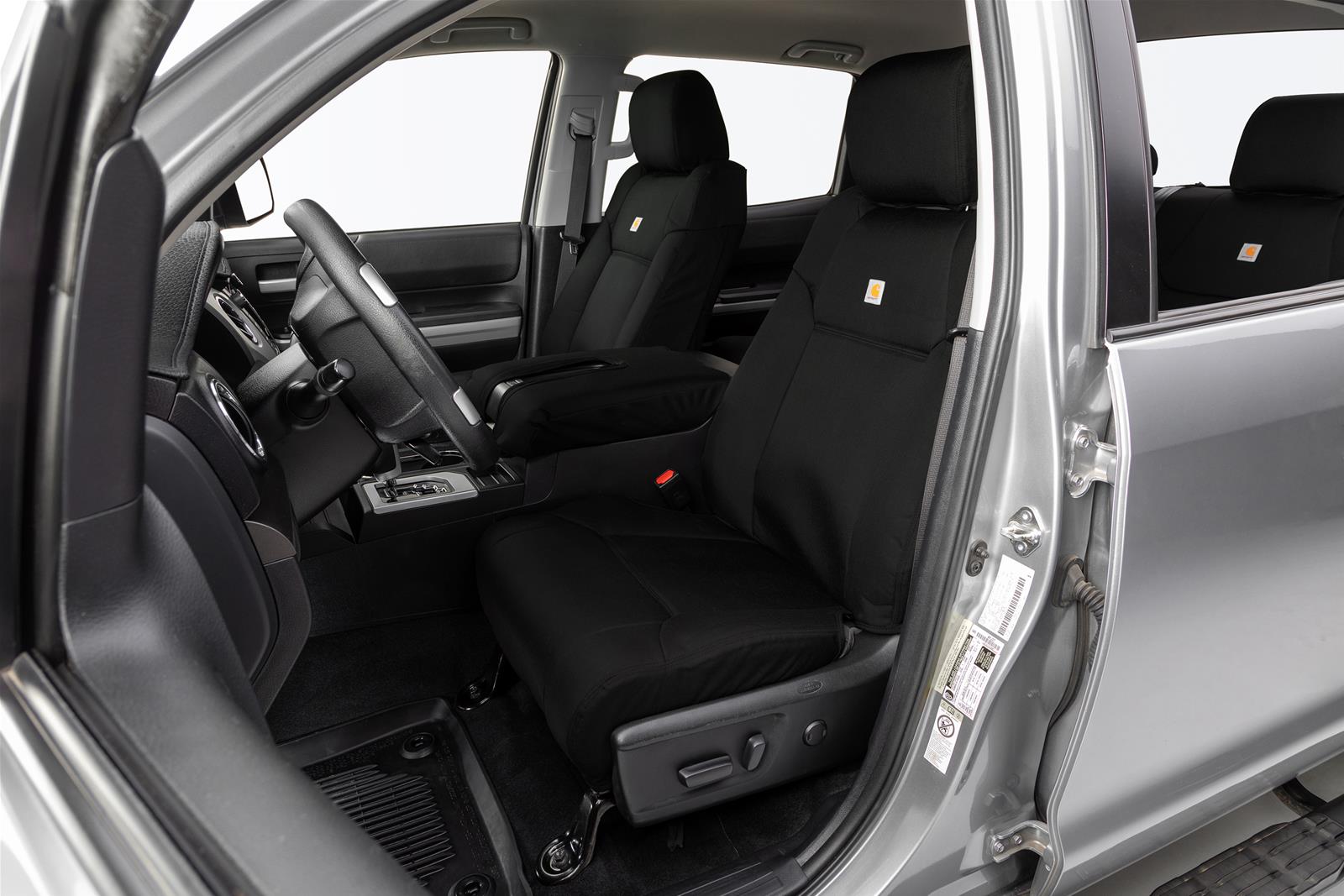 Covercraft 2023+ Chevrolet Colorado Carhartt Super Dux PrecisionFit 2nd Row Seat Covers - Black