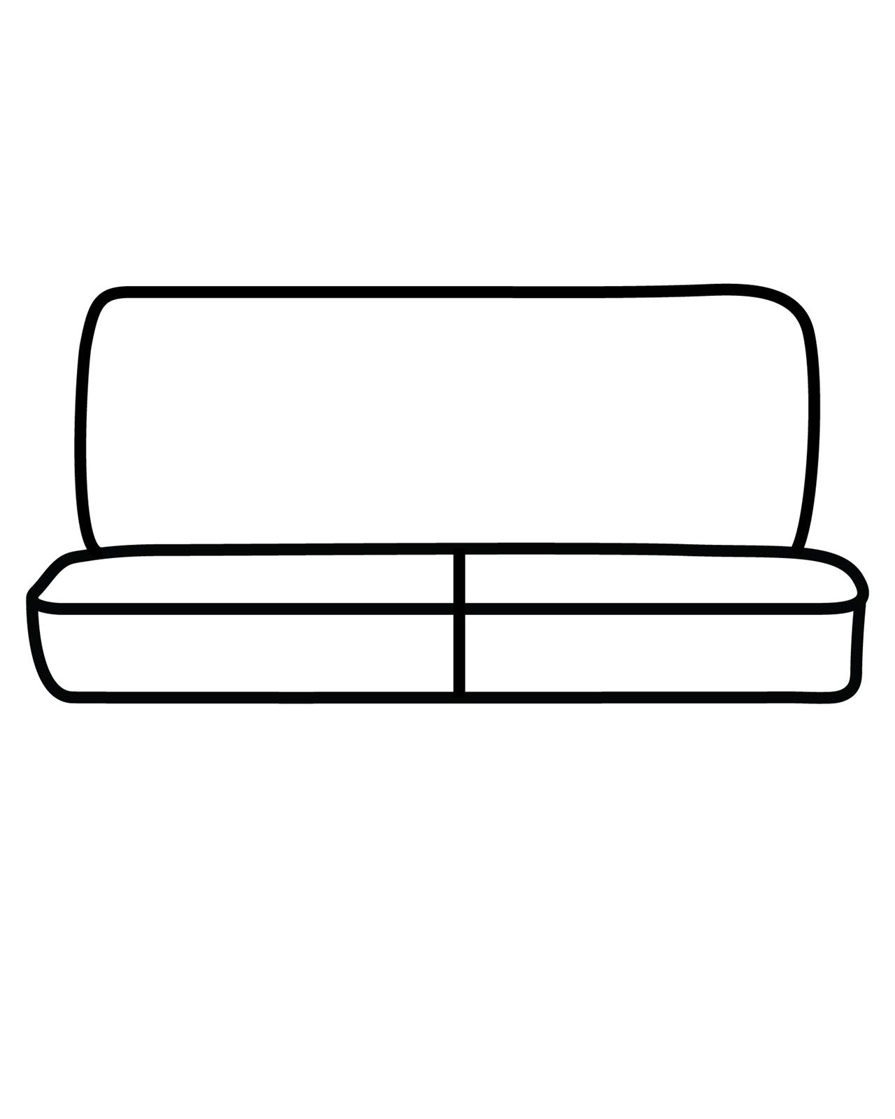 Covercraft 19-24 Chevrolet Silverado Carhartt SeatSaver Custom Second Row Seat Covers - Gravel thumbnail 2
