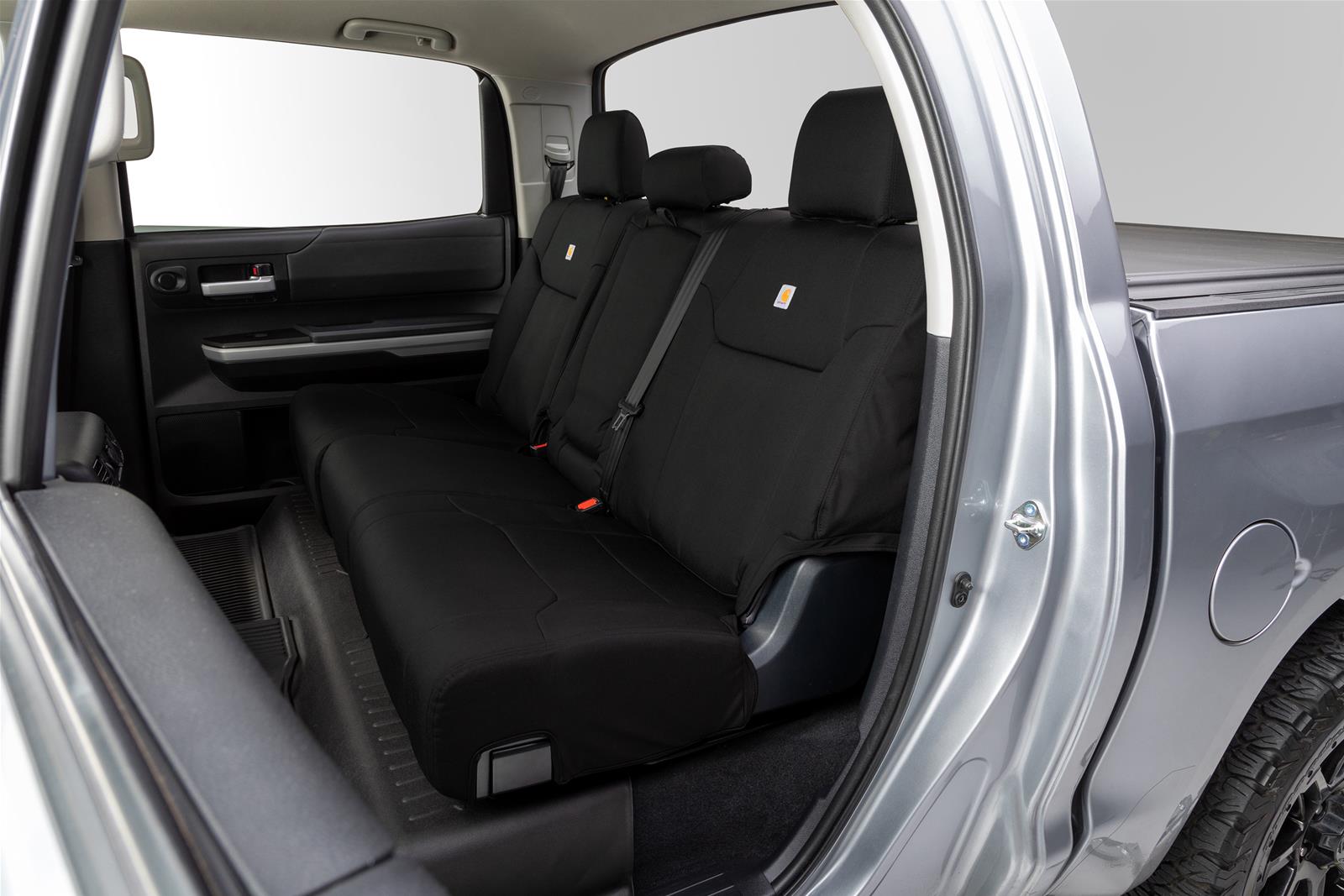 Covercraft 2023+ Chevrolet Colorado Carhartt Super Dux PrecisionFit 2nd Row Seat Covers - Black thumbnail 5