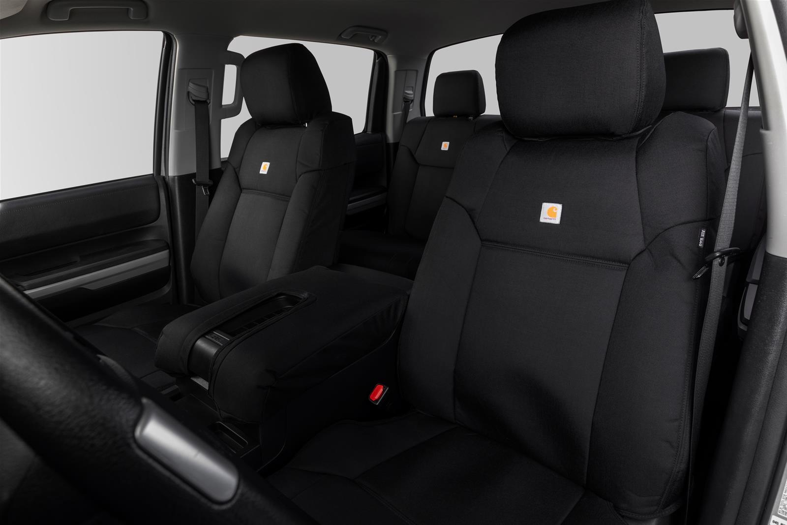 Covercraft 2023+ Chevrolet Colorado Carhartt Super Dux PrecisionFit 2nd Row Seat Covers - Black thumbnail 7