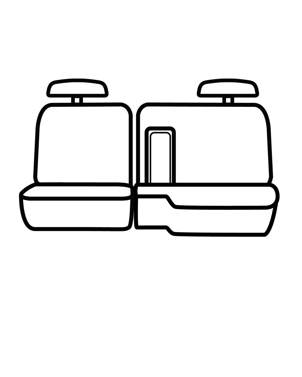 Covercraft 1996-00 Toyota Tacoma Carhartt SeatSaver Custom Front Row Seat Covers - Brown thumbnail 4