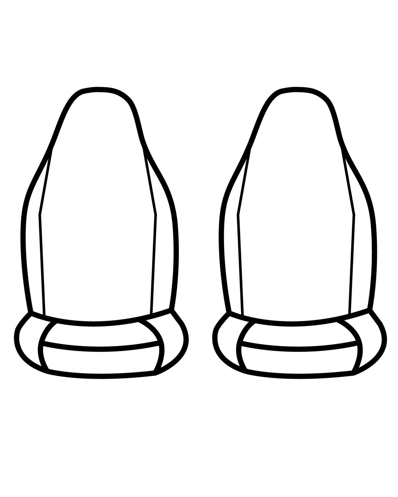 Covercraft 05-06 Jeep Liberty Carhartt SeatSaver Custom Front Row Seat Covers - Gravel thumbnail 4