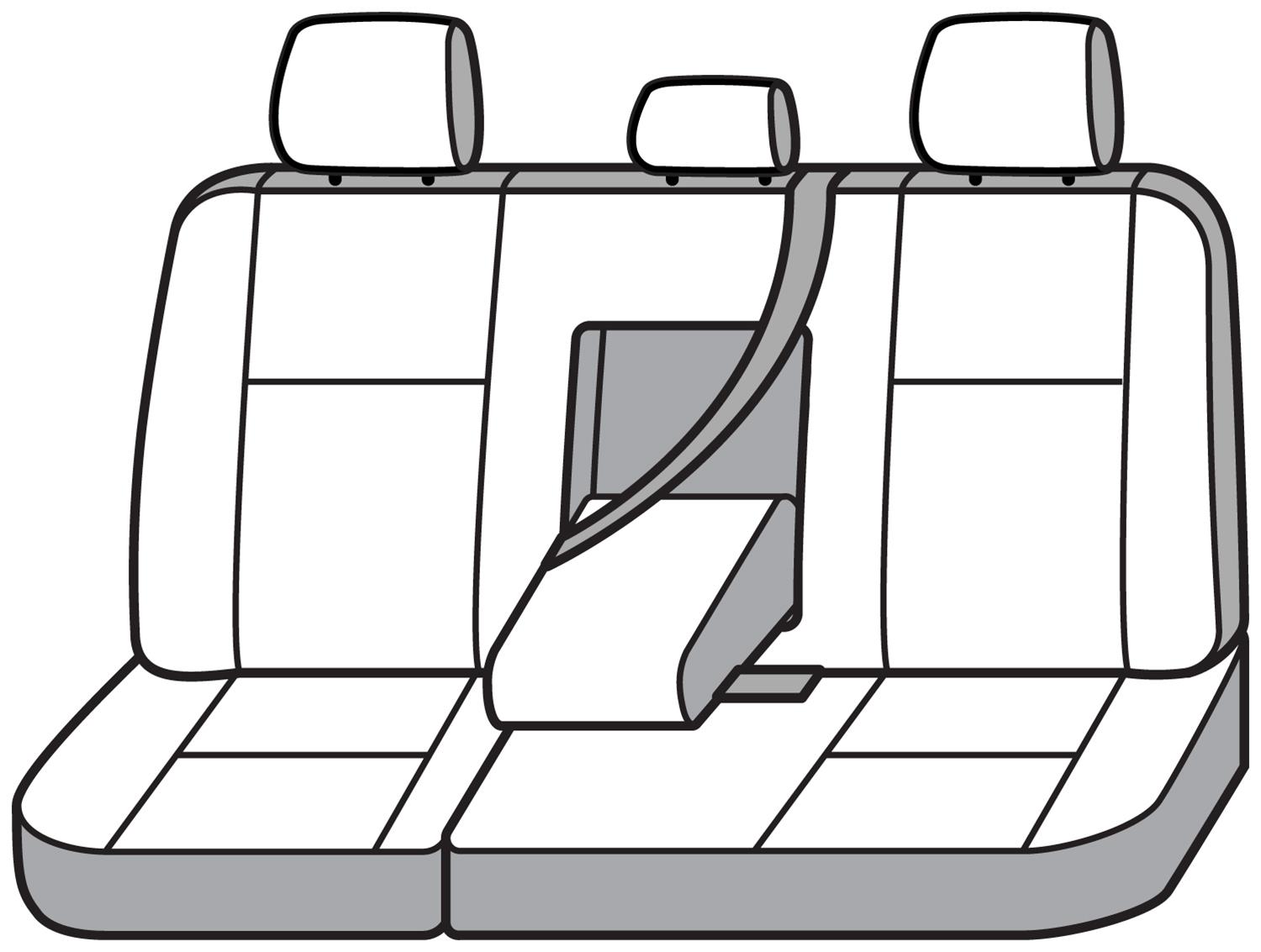 Covercraft 23-24 Chevrolet Colorado Carhartt SeatSaver Custom Second Row Seat Covers - Gravel thumbnail 3