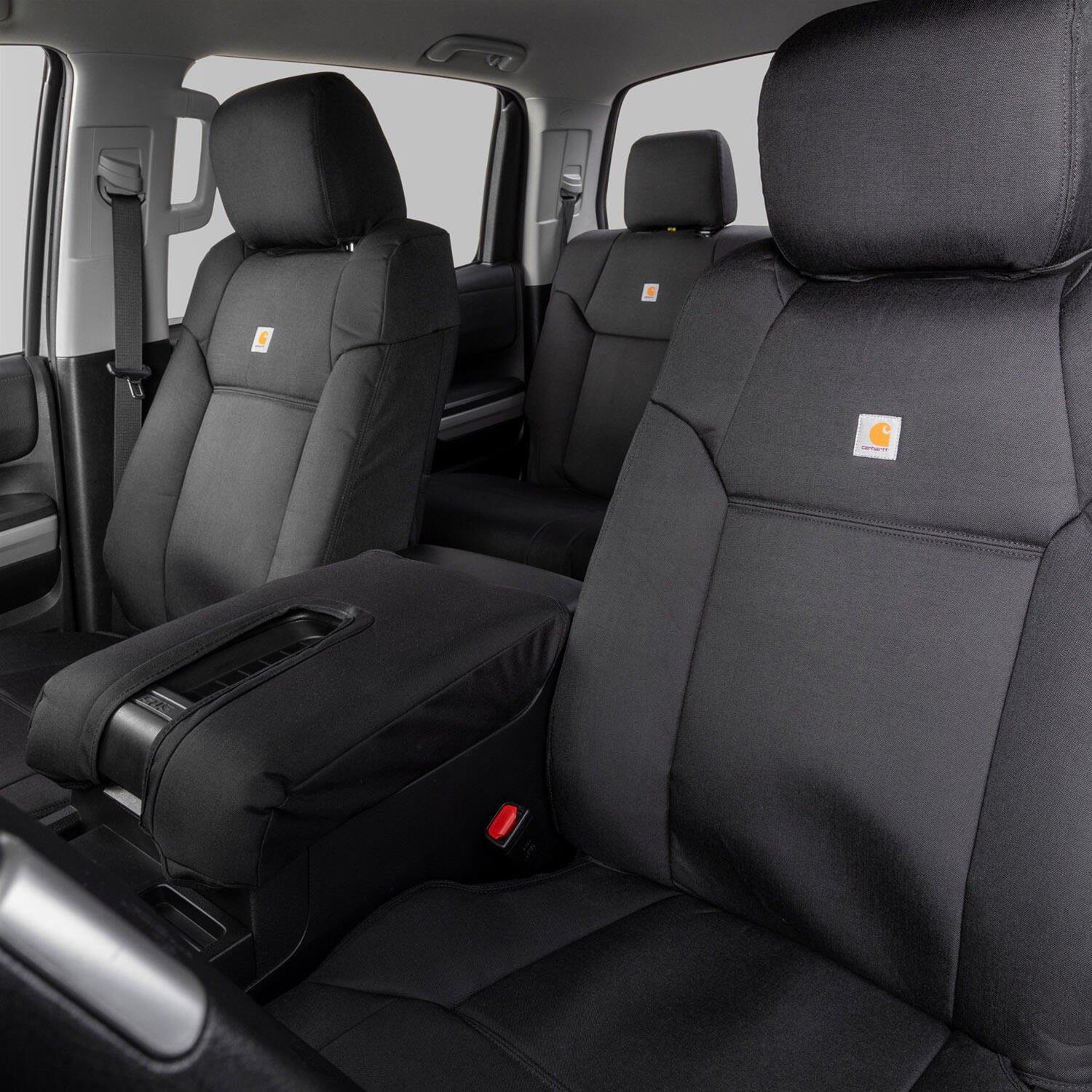 Covercraft GTC904COBK Covercraft Carhartt Super Dux PrecisionFit Custom Seat Covers Summit Racing