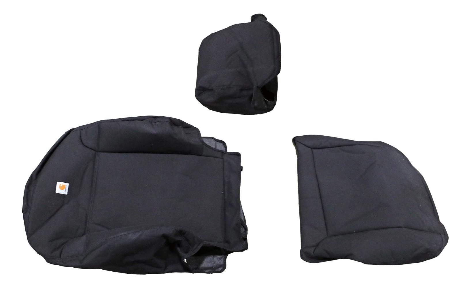 Covercraft 21-24 Ford F150 Carhartt PrecisionFit Custom Front Row Seat Covers - Gravel