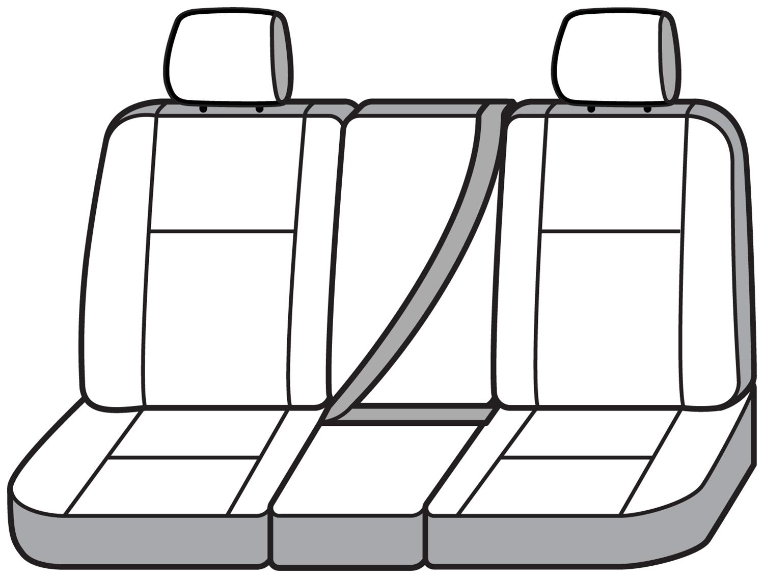 Covercraft 22-24 Chevrolet Silverado Carhart PrecisionFit Custom Front Row Seat Covers - Blk thumbnail 5
