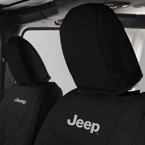 Covercraft 13-18 Wrangler JK Bucket Endura Jeep Logo SeatSaver Custom Front Row Seat Covers