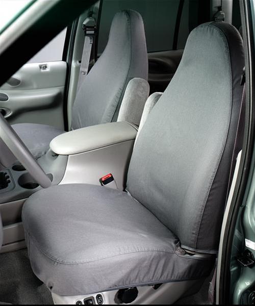 Covercraft 14-19 Toyota Highlander Polycotton SeatSaver Custom Second Row Seat Covers - Charcoal thumbnail 2