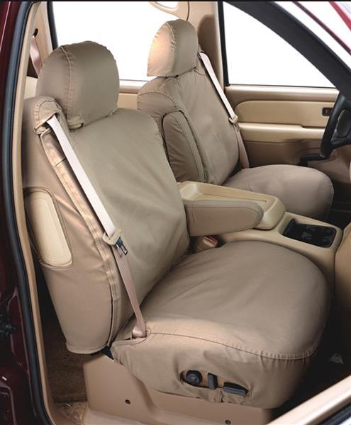 Covercraft 17-22 Honda CR-V Waterproof Polyester SeatSaver Custom Front Row Seat Covers - Grey thumbnail 2