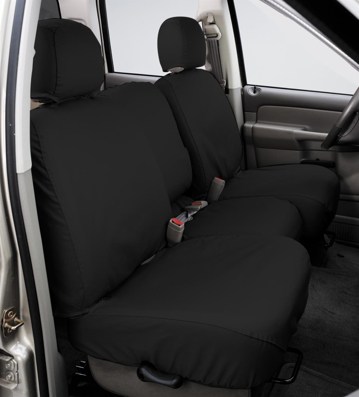 Covercraft 03-06 Ford SD Polycotton SeatSaver Custom Front Row Seat Covers - Charcoal thumbnail 2
