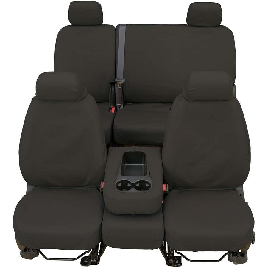 Covercraft 19-20 Ford F-150/19-22 Waterproof Polyester SeatSaver Custom Front Row Seat Covers - Grey