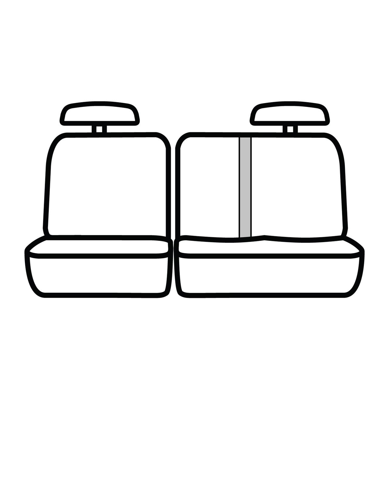 Covercraft 20-22 Chevrolet Traverse Polycotton SeatSaver Custom Second Row Seat Covers - Taupe