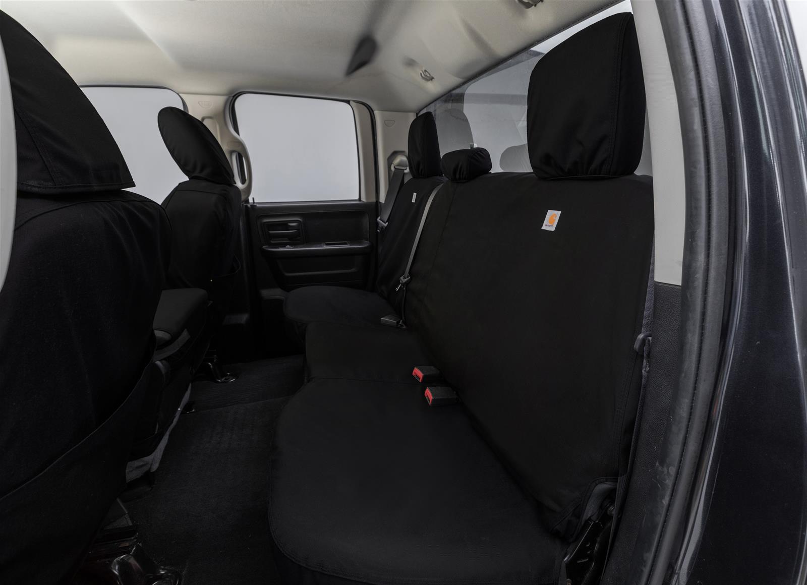 Covercraft 22-23 Jeep Grand Wagoneer Carhartt Super Dux SeatSaver Second Row- Black thumbnail 3