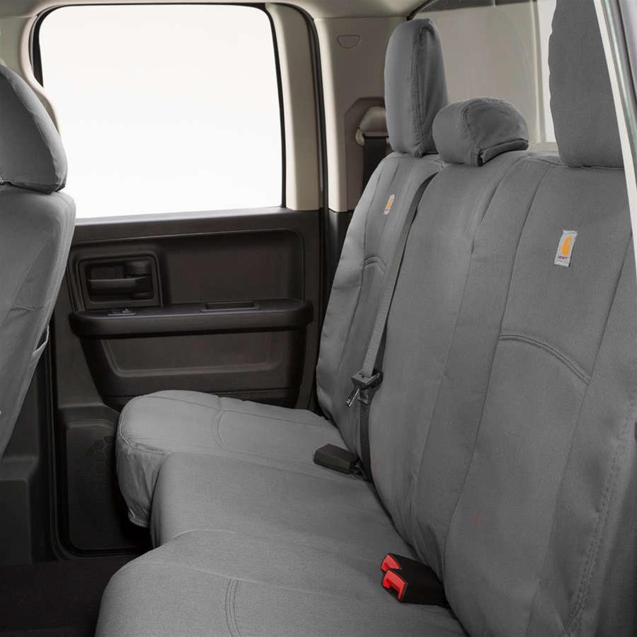 Covercraft 17-18 Ford F-250/ Carhartt SeatSaver Custom Second Row Seat Covers - Brown thumbnail 2
