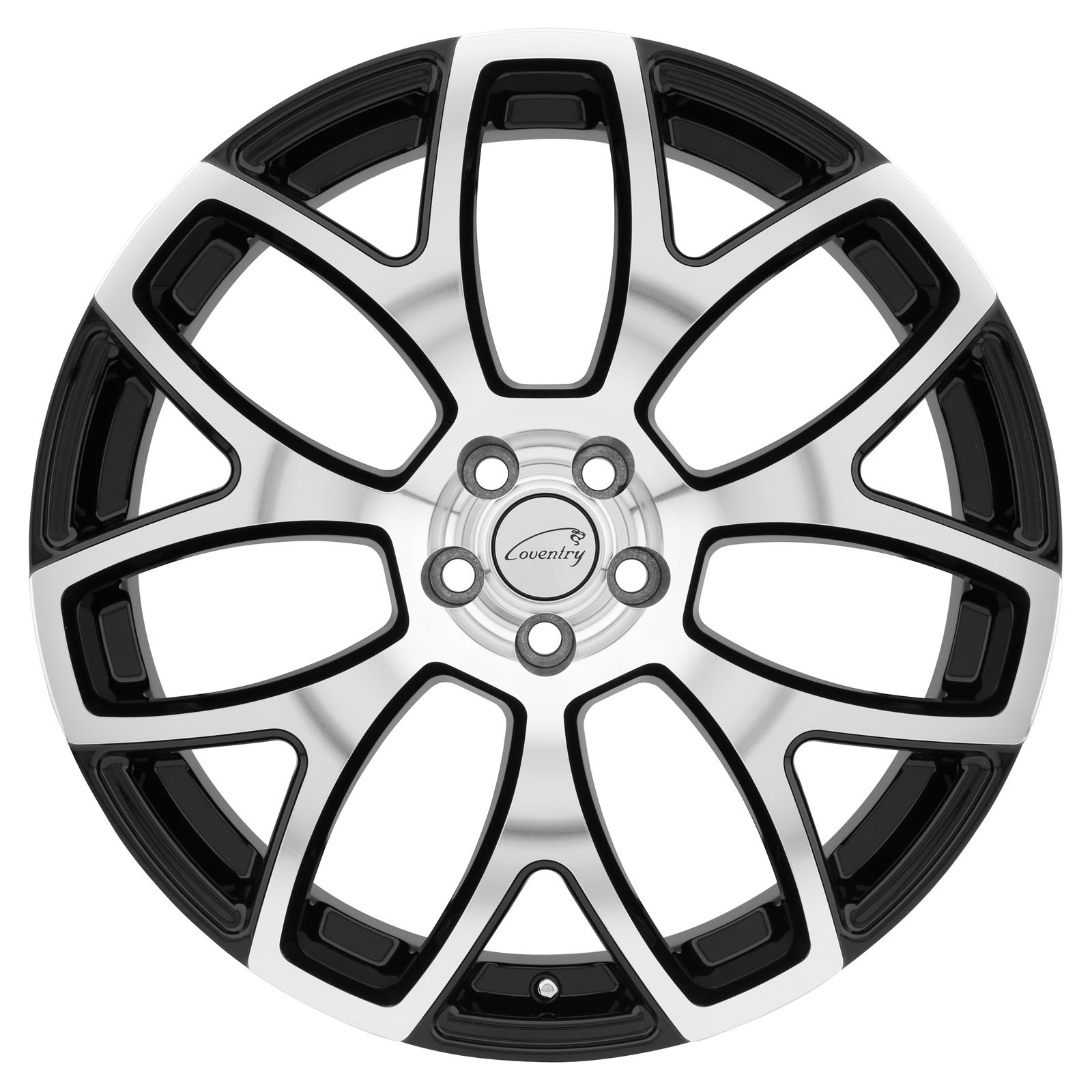 Coventry Wheels 2005COA255108B63 Coventry Wheels Gloss Black Ashford