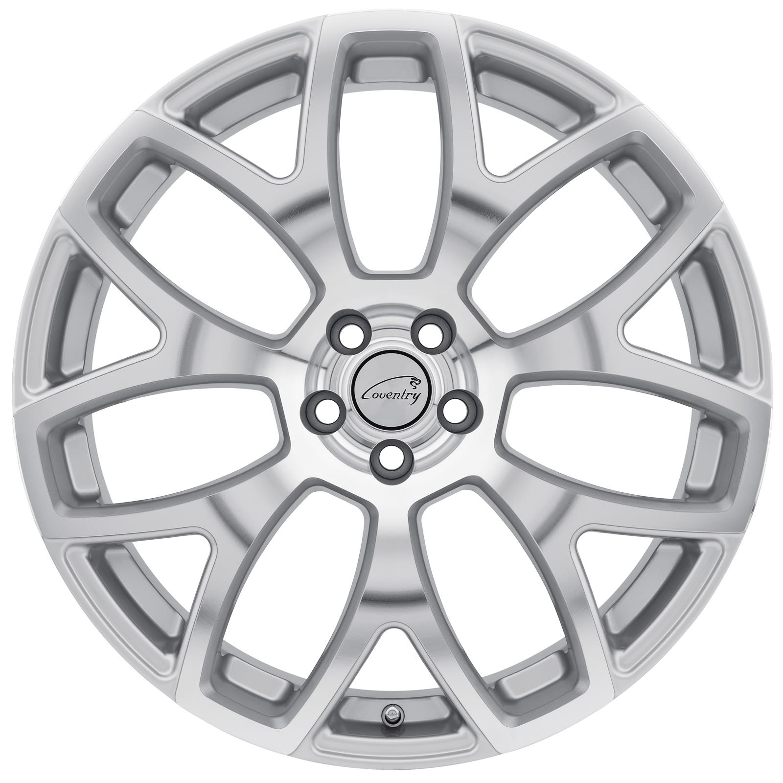 Coventry Wheels 2090COA355108S63 Coventry Wheels Gloss Silver Ashford