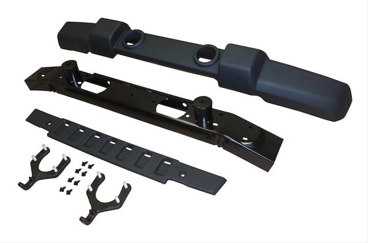 Crown Automotive Bumpers for 2007-2017 WRANGLER, 2018 WRANGLER JK - 1FN67K Bumpers, Front, Stock Style, Black, Jeep, Each