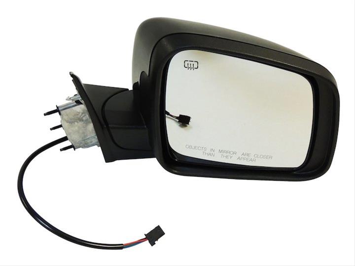 Crown Automotive Side View Mirrors for 2011-2017 GRAND CHEROKEE - 1NT48AXRAI Mirrors, Replacement, View, Plastic, Black, Jeep, Each