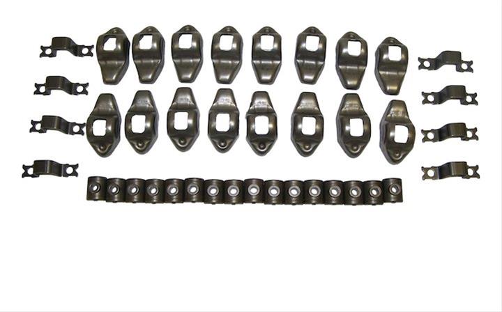 Crown Automotive Rocker Arms 3223539KL Arms, Non-roller, Steel, Natural, Stud Mounting Style, Pivots, Bridges, Jeep, 5.0L, 5.9L, Kit