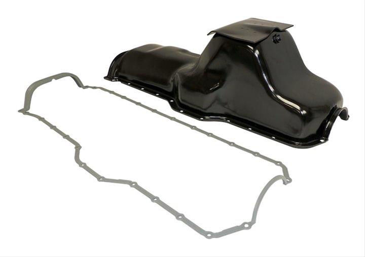 Crown Automotive Oil Pans 3243152K Pans, Wet Sump Style, Steel, Black, Jeep, 4.2L, Each