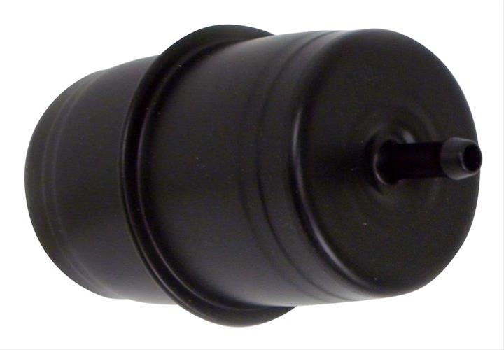 Crown Automotive Fuel Filter with Stock Inlet Size 33000076 Filter, Inlet/Outlet, Aluminum Housing, Element, 6 in. Overall Length, Jeep, Each