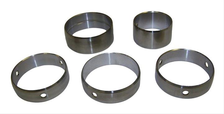 Crown Automotive Camshaft Bearings for 1993-1998 GRAND CHEROKEE - 3830603K Bearings, Stock Size, Steel Backed Babbitt, Jeep, 5.2L, 5.9L, Set of 5