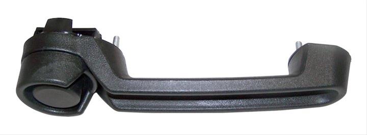 Crown Automotive Exterior Door Handles 4589164AF Handle, Exterior, Plastic, Black, Dodge, Jeep, Each