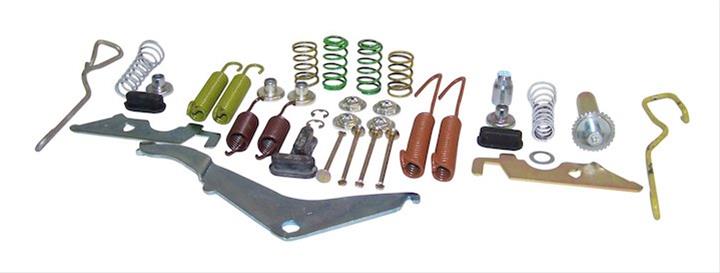 Crown Automotive Drum Brake Hardware Kits for 1979-1988 J20 - 4636776 Hardware, Rear, Jeep, Kit