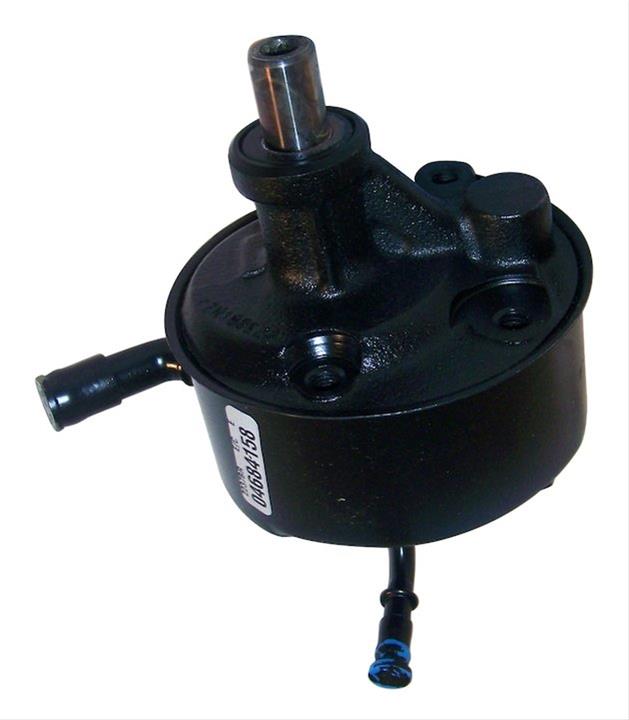 Crown Automotive Power Steering Pumps 4684158 Pump, Standard-volume, Black, Dodge, Plymouth, 2.4L, Each