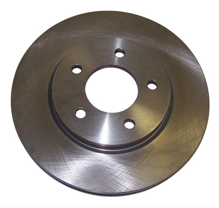 Crown Automotive Brake Rotors 4721234AA Rotors, Solid Surface, Steel, Natural, Front, Chrysler, Each