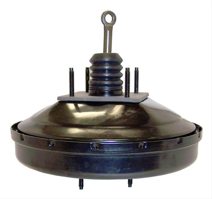 Crown Automotive Brake Boosters 4721721AA Booster, Vacuum Diaphragm Type, Steel, Black, 10.00 in. Diameter, Chrysler, Dodge, Each