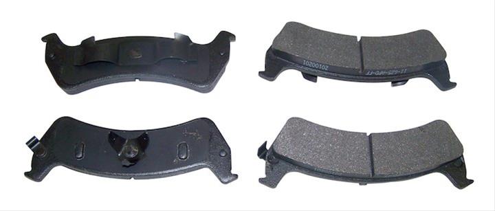 Crown Automotive Brake Pads for 1994 GRAND CHEROKEE - 4762101 Pads, Semi-metallic, Rear, Jeep, Set