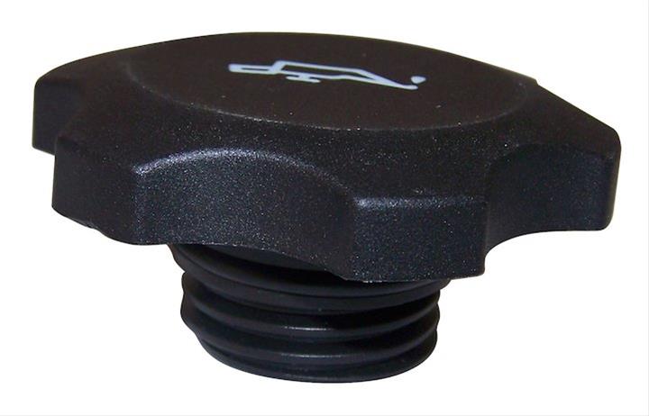 Crown Automotive Oil Filler Caps 4777536 Cap, Screw-in, Round, Plastic, Black, Chrysler, Dodge, Eagle, Jeep, Plymouth, Each