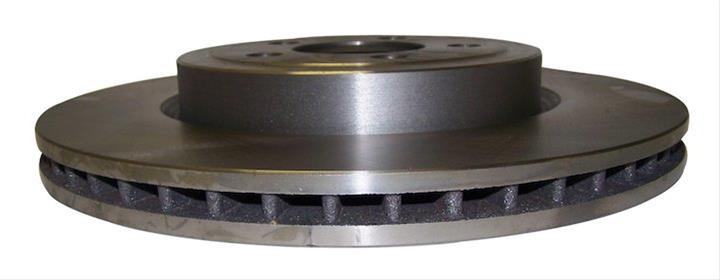 Crown Automotive Brake Rotors 4779197AD Rotors, Solid Surface, Steel, Natural, Front, Chrysler, Dodge, Each