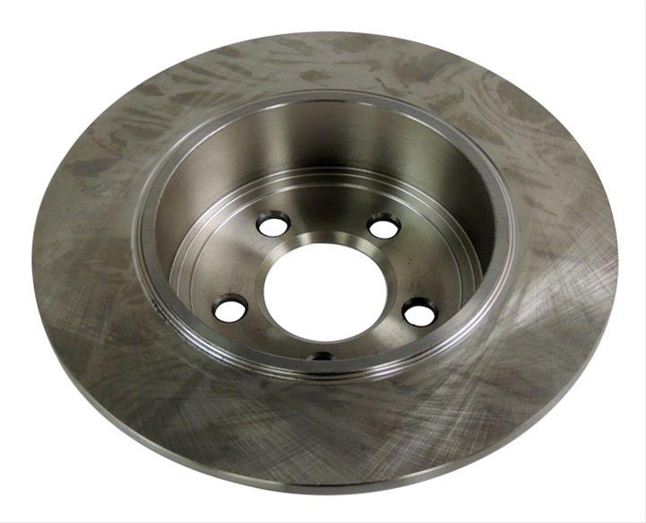 Crown Automotive Brake Rotors 4779208AB Rotors, Solid Surface, Steel, Natural, Rear, Chrysler, Dodge, Each